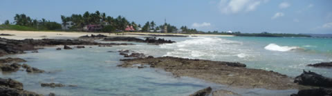 Beaches on the Glapagos Island 